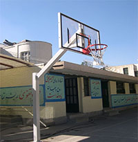 دستگاه بسکتبال مدرسه ای سامان اسپرت 