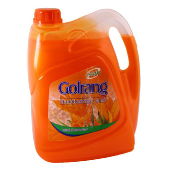 مایع دستشویی صدفی نارنجی 3750 گرمی گلرنگ