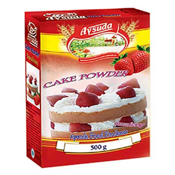 پودر کیک توت فرنگی 500 گرمی آی سودا