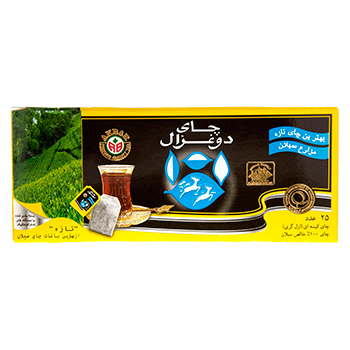 چای کیسه‌ای عطری 25 عددی دوغزال