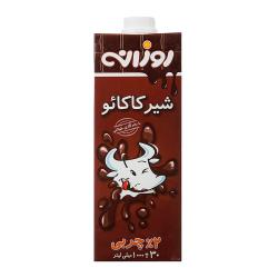 شیر کاکائو نیم چرب 1 لیتری روزانه