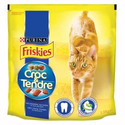 غذای خشک گربه سالمون تن یک و نیم کیلویی فریسکیس