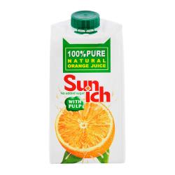 نوشیدنی پرتقال پالپی 500 میلی‌لیتری سن‌ایچ